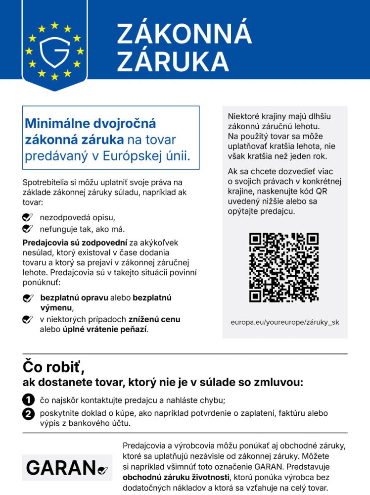 Harmonizované oznámenie o zákonnej záruke súladu, Európska komisia